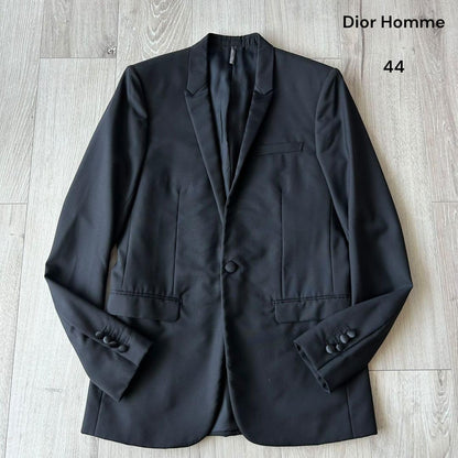 Dior Homme Tailored Jacket Asian fit S US size XS Black Authentic