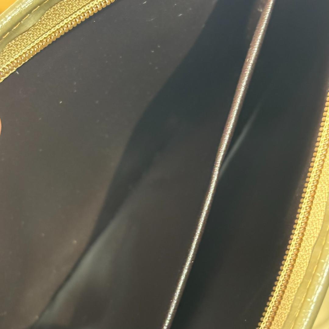 FENDI Clutch Bag Second Bag FF Zucca Brown Authentic