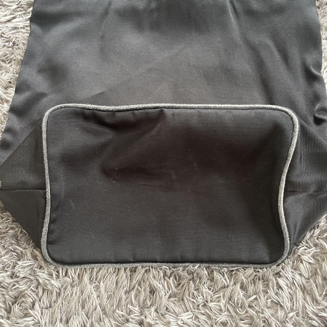 FENDI Hand Bag Tote Purse Logo Black Authentic