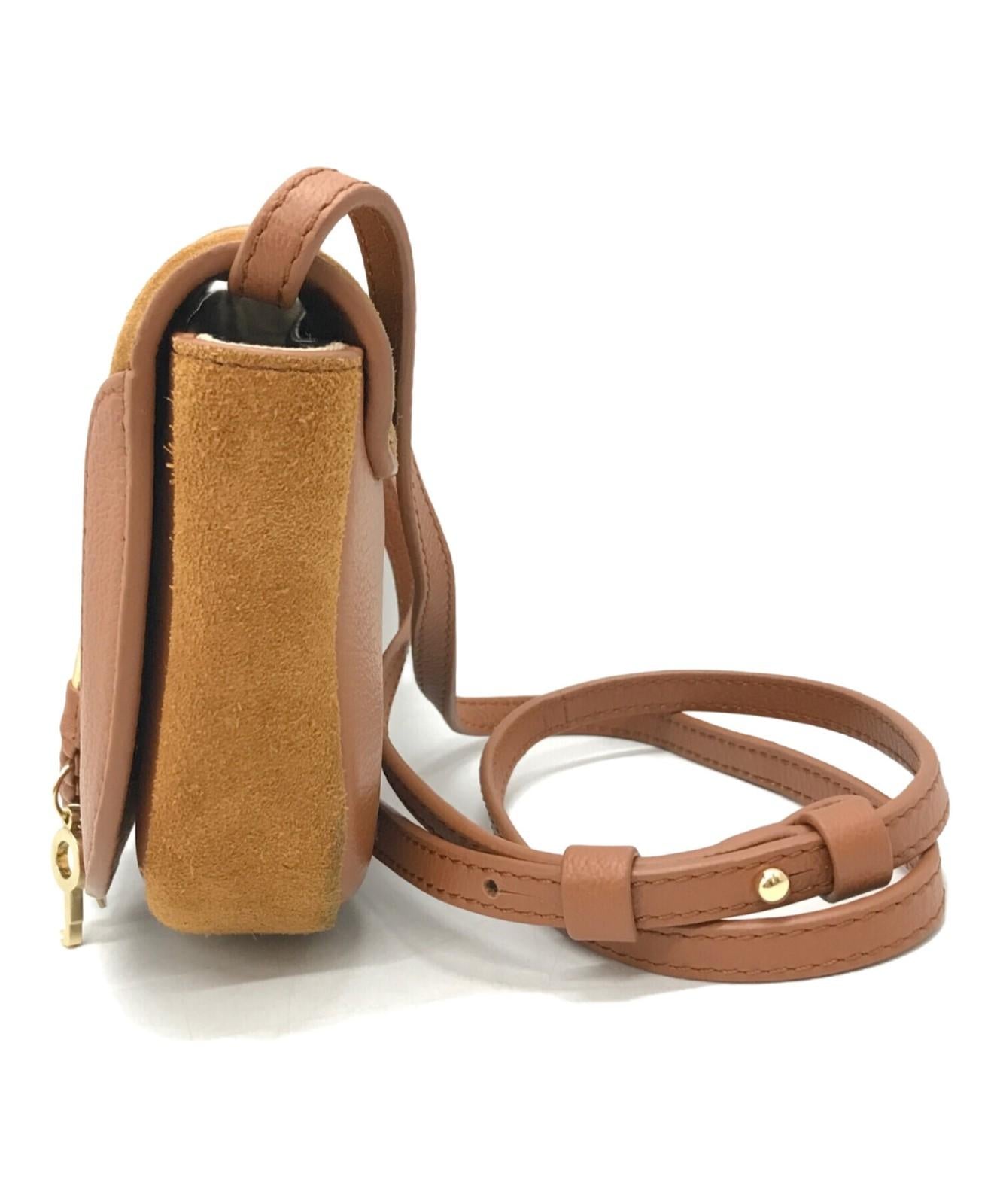 SEE BY CHLOE Shoulder Bag Purse Beige Authentic