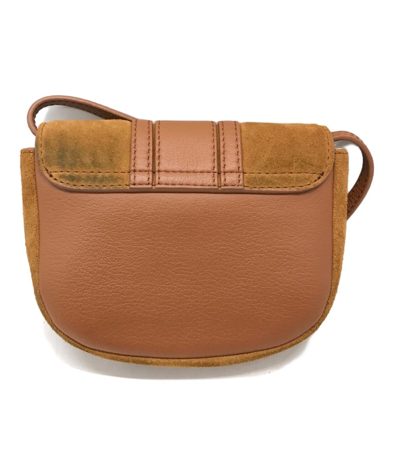 SEE BY CHLOE Shoulder Bag Purse Beige Authentic