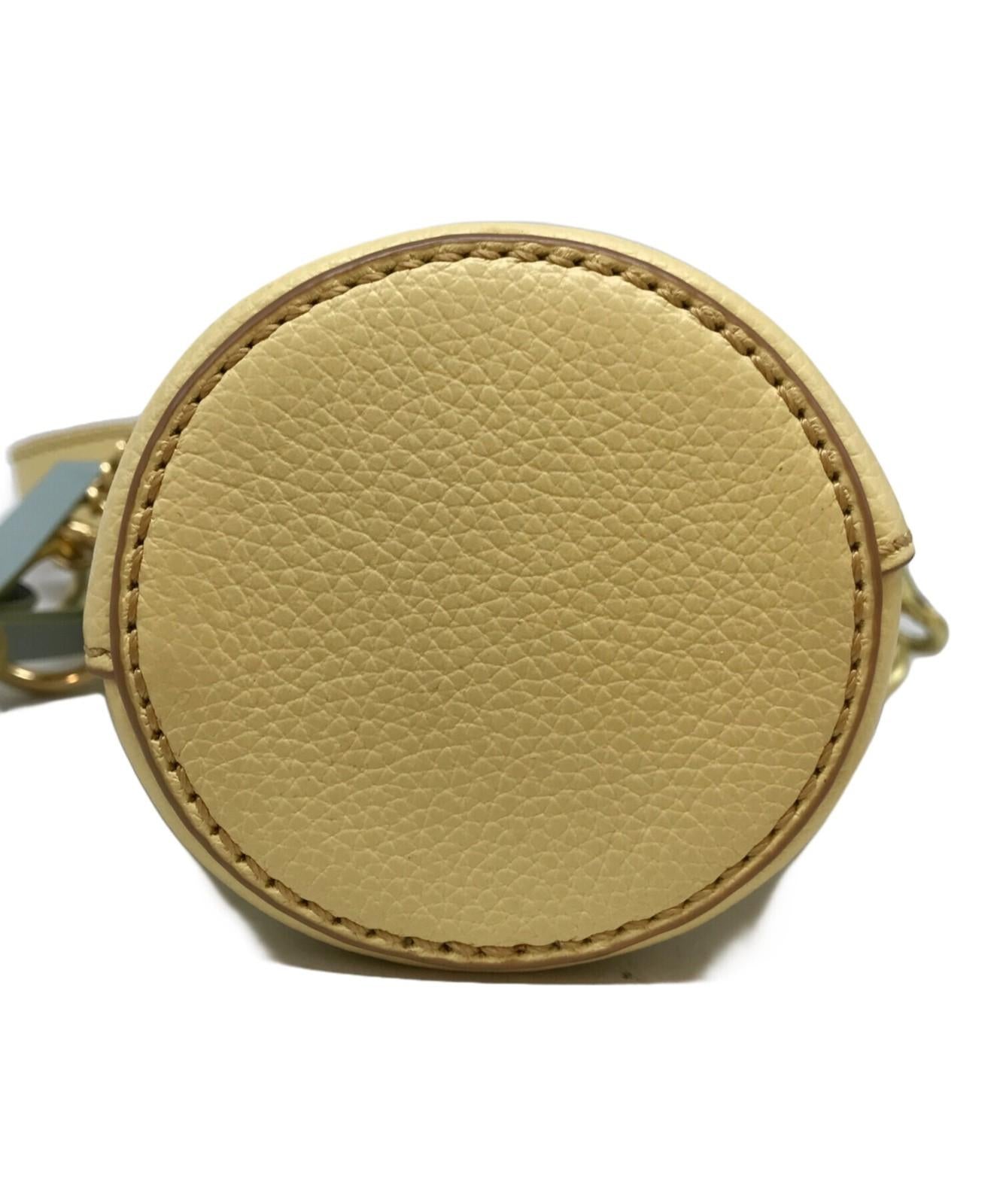 Chloe Hand Bag Tote Purse cecilya Leather Yellow Authentic