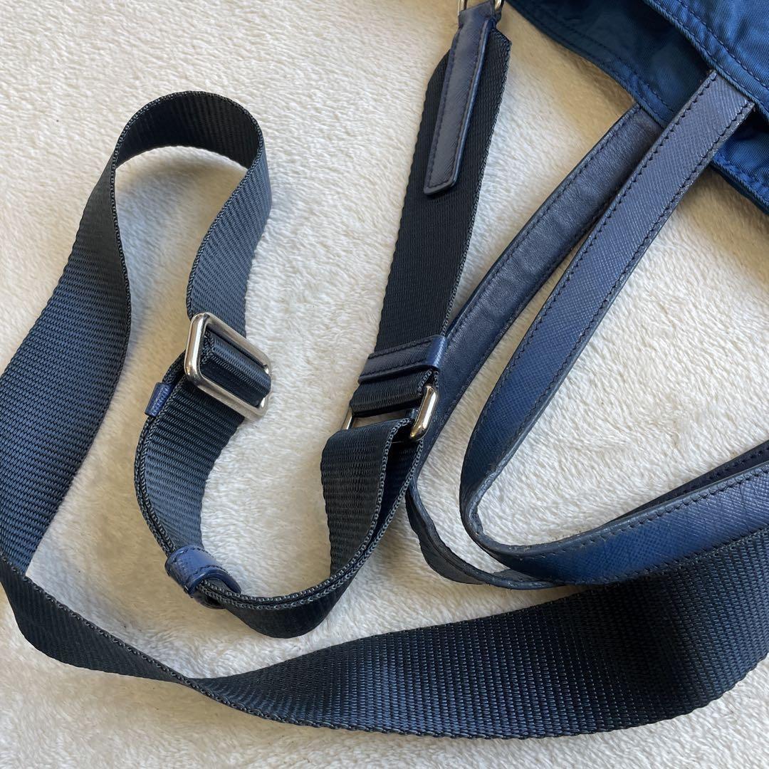 PRADA Hand Shoulder Bag Tote Purse 2way Logo 2008 Beijing Olympics Limited Auth