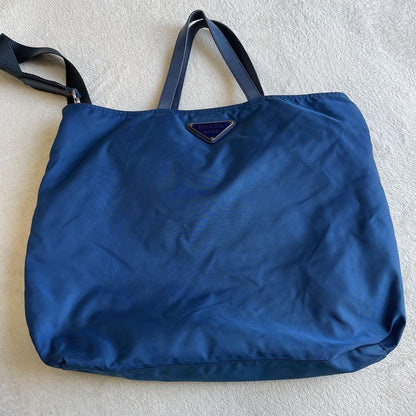 PRADA Hand Shoulder Bag Tote Purse 2way Logo 2008 Beijing Olympics Limited Auth