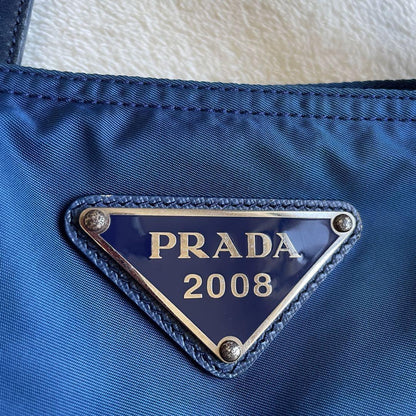 PRADA Hand Shoulder Bag Tote Purse 2way Logo 2008 Beijing Olympics Limited Auth