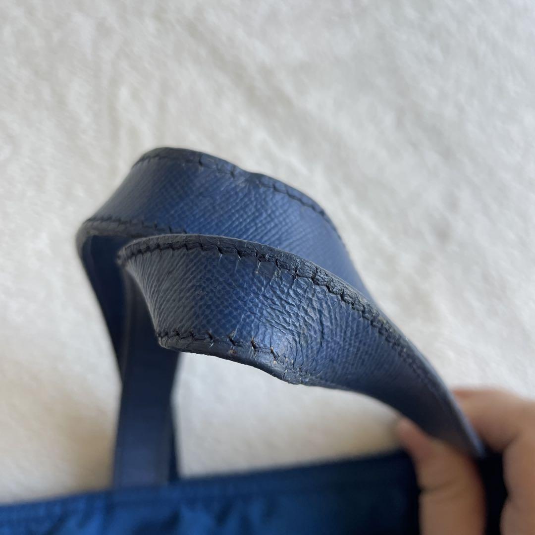 PRADA Hand Shoulder Bag Tote Purse 2way Logo 2008 Beijing Olympics Limited Auth