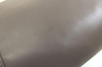 See By Chloe Shoulder Bag Purse Leather Dark Greige Authentic