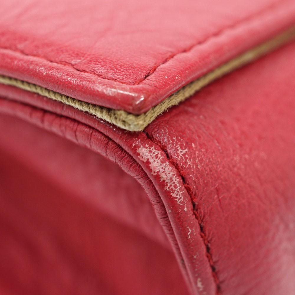 See By Chloe Shoulder Bag Purse Leather Pink Authentic