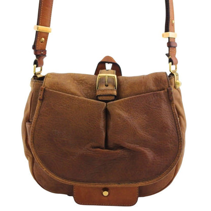 Chloe Shoulder Bag Purse Beige Brown Authentic