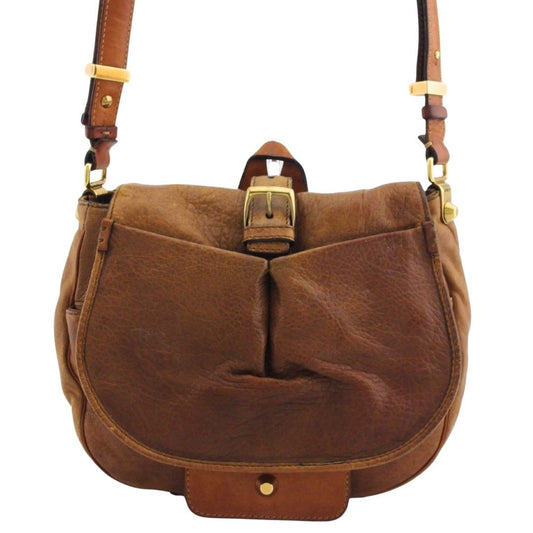 Chloe Shoulder Bag Purse Beige Brown Authentic