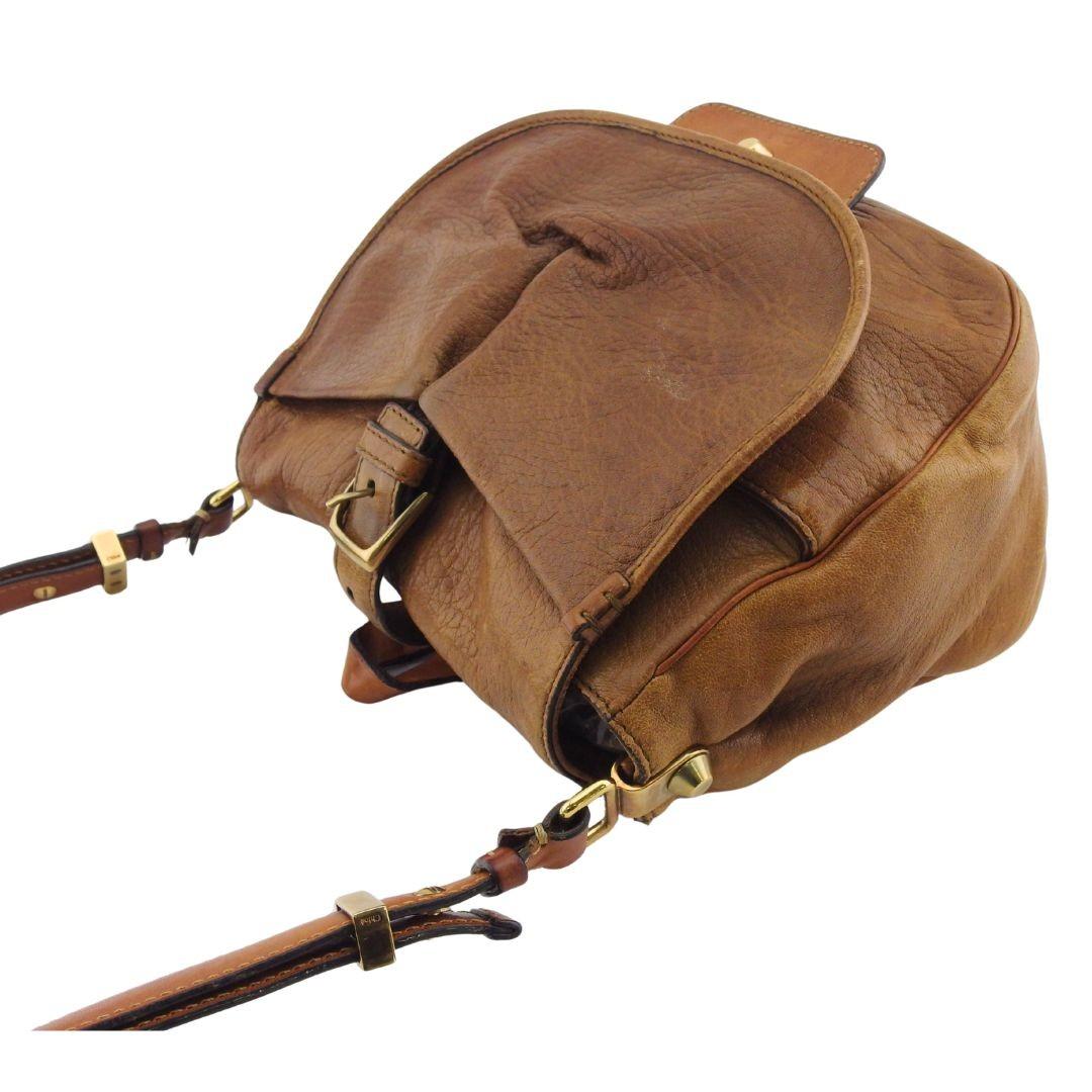 Chloe Shoulder Bag Purse Beige Brown Authentic