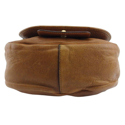 Chloe Shoulder Bag Purse Beige Brown Authentic