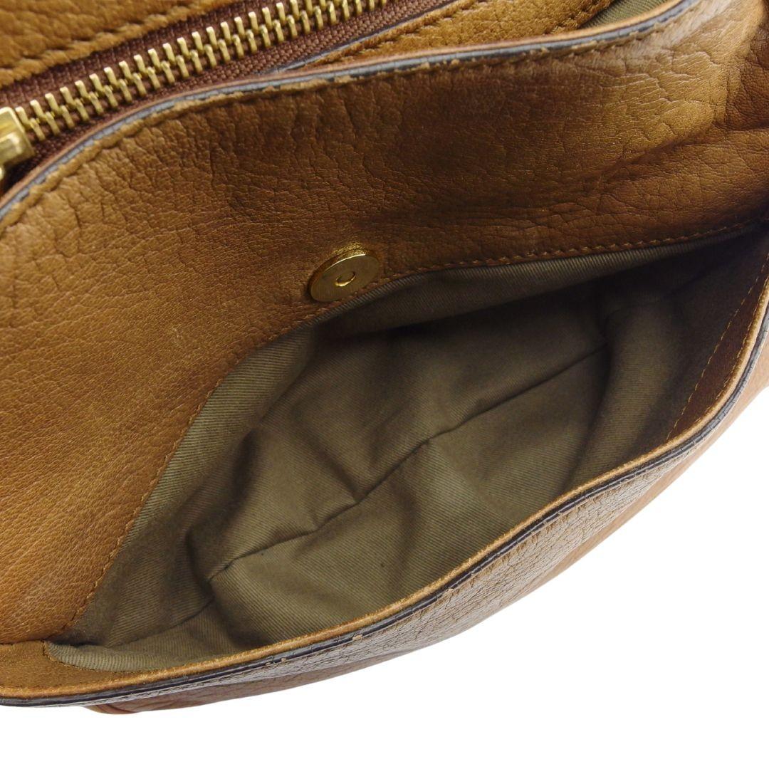 Chloe Shoulder Bag Purse Beige Brown Authentic