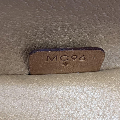 CELINE Vanity Bag Hand Bag Tote Purse Macadam Brown Authentic