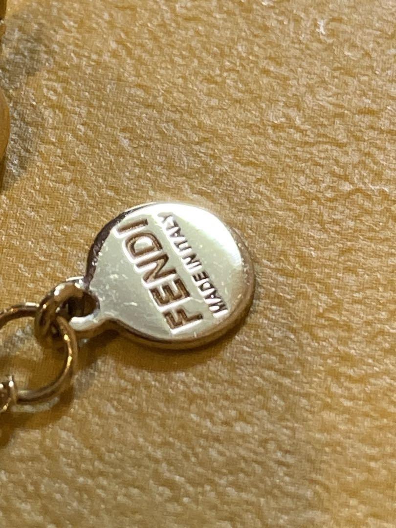 FENDI Bracelet Bangle FF Authentic