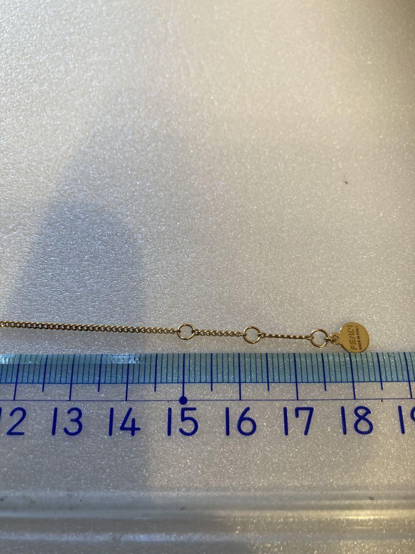 FENDI Bracelet Bangle FF Authentic