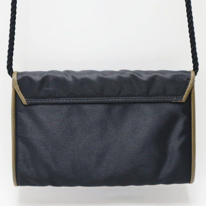 Saint Laurent Shoulder Bag Purse 2way YSL Cassandra Satin Black Authentic