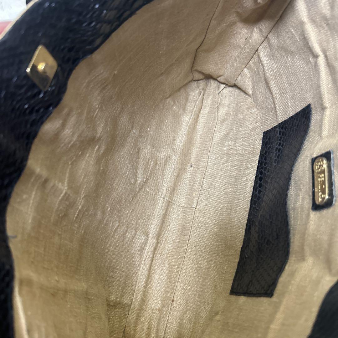 FENDI handbag Tote Purse light Brown flower embroidery Authentic Women's Used