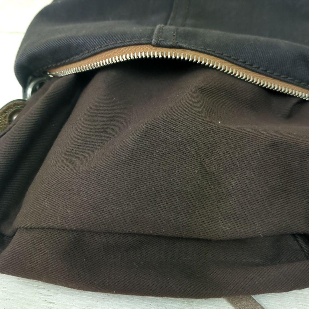 Chloe Purse Handbag Pouch Canvas Leather Women's Used Authentic