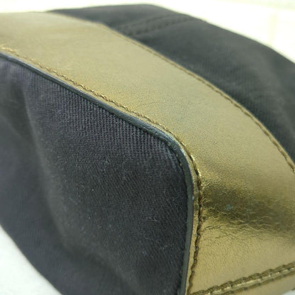 Chloe Purse Handbag Pouch Canvas Leather Women's Used Authentic