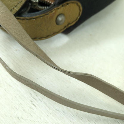 Chloe Purse Handbag Pouch Canvas Leather Women's Used Authentic