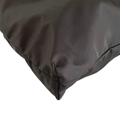 RED VALENTINO Hand Bag Tote Purse Canvas Leather Black Authentic