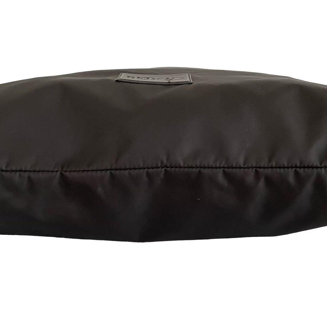 RED VALENTINO Hand Bag Tote Purse Canvas Leather Black Authentic