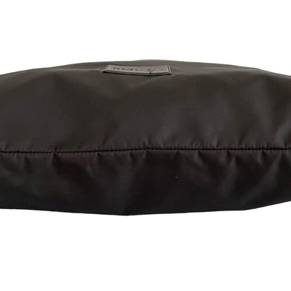 RED VALENTINO Hand Bag Tote Purse Canvas Leather Black Authentic