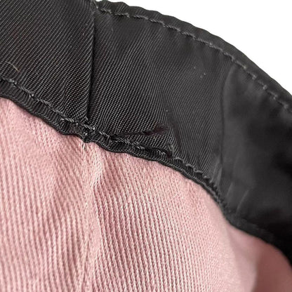 RED VALENTINO Hand Bag Tote Purse Canvas Leather Black Authentic