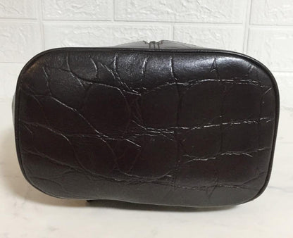 MULBERRY Backpack 2way Leather Dark Brown Authentic