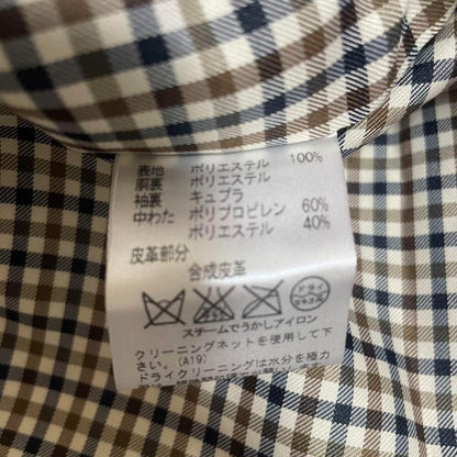 Aquascutum Trench Coat Club Check Asian fit L US size M Authentic