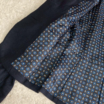 Aquascutum Jacket Asian fit M US size S Navy Authentic