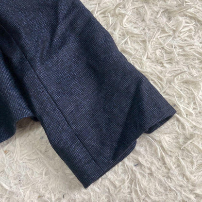 Aquascutum Jacket Asian fit M US size S Navy Authentic