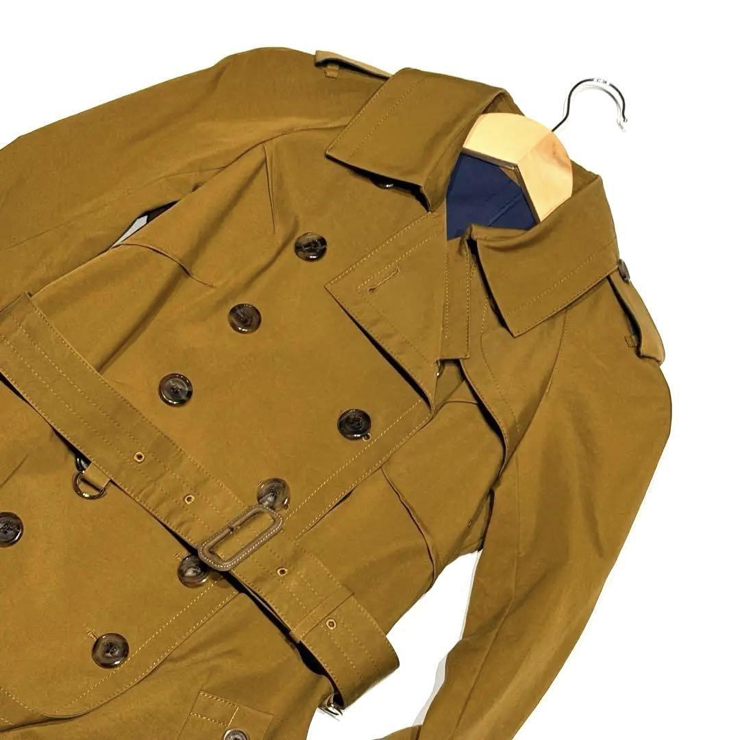 Aquascutum Trench Coat Asian fit S US size XS Camel Authentic