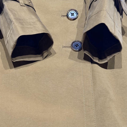 Aquascutum Trench Coat Asian fit S US size XS Camel Authentic