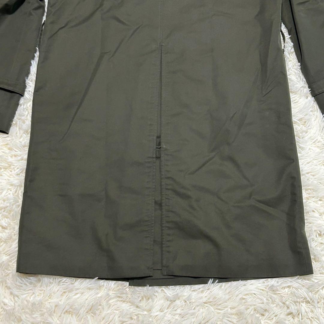 Aquascutum Trench Coat Club Check Asian fit S 36 US size XS Khaki Authentic