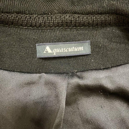 Aquascutum Duffle Coat Asian fit M US size S Black Authentic
