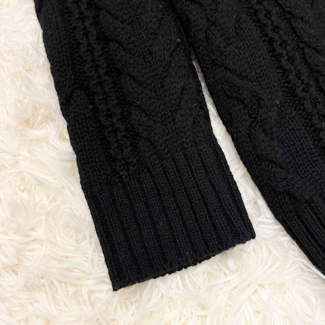 Aquascutum Duffle Coat Asian fit M US size S Black Authentic