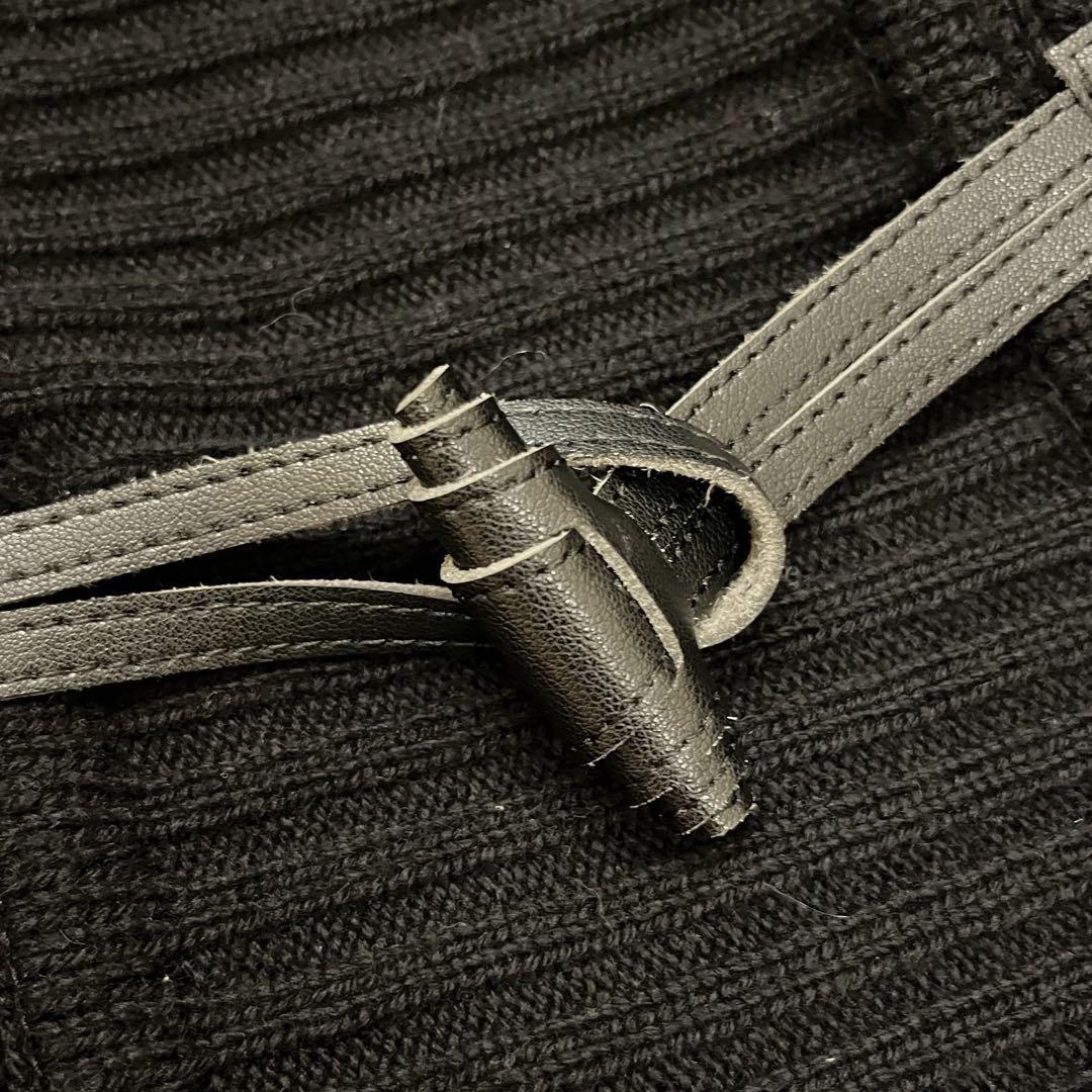 Aquascutum Duffle Coat Asian fit M US size S Black Authentic