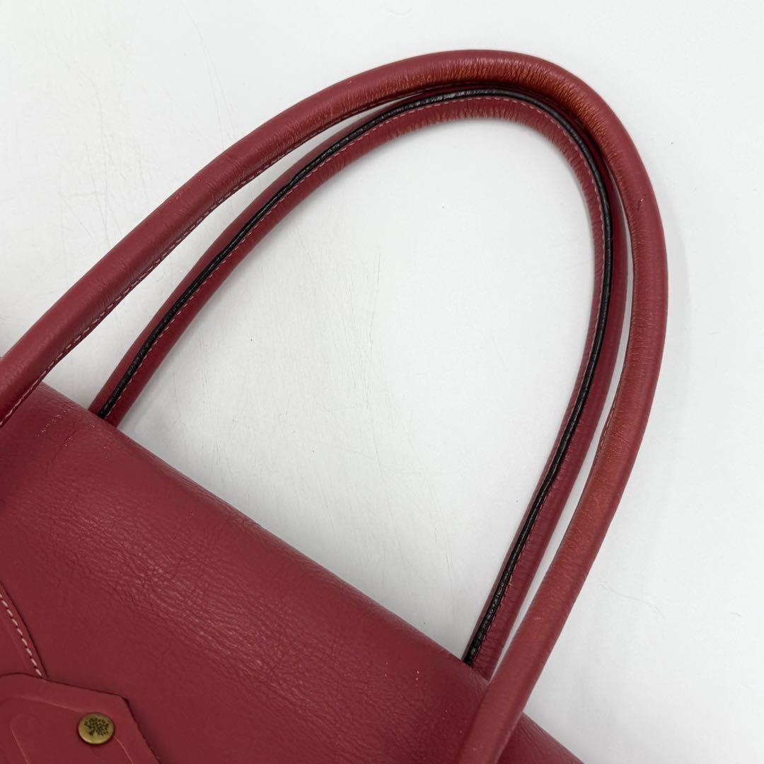 MULBERRY Hand Bag Tote Purse Bayswater Leather Pink Authentic