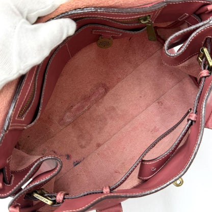 MULBERRY Hand Bag Tote Purse Bayswater Leather Pink Authentic