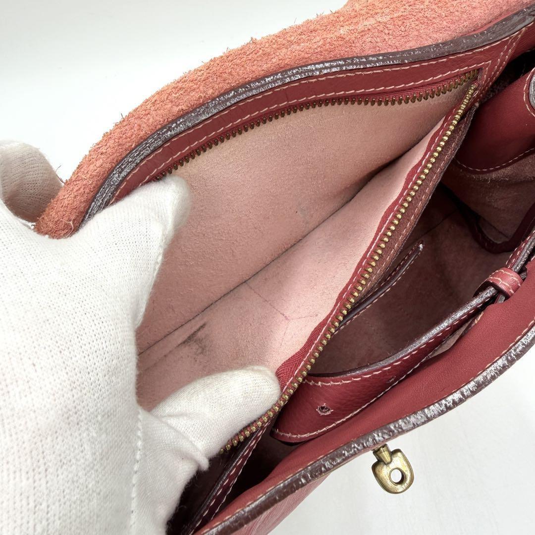 MULBERRY Hand Bag Tote Purse Bayswater Leather Pink Authentic