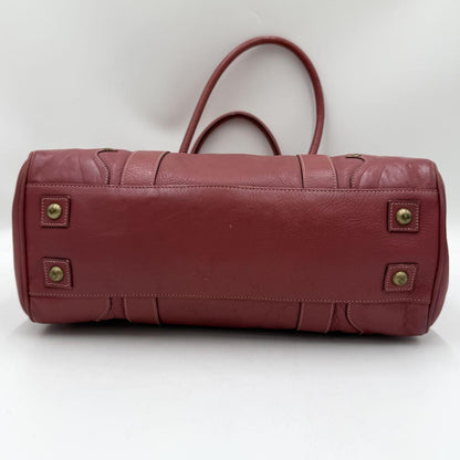 MULBERRY Hand Bag Tote Purse Bayswater Leather Pink Authentic