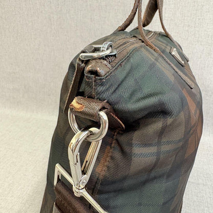 PRADA Hand Shoulder Bag Tote Purse 2way Logo Nylon Multicolor Authentic