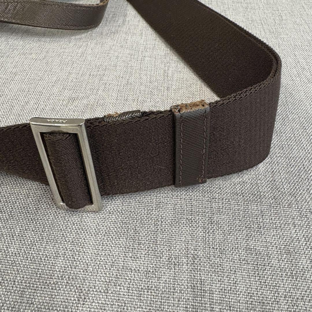 PRADA Hand Shoulder Bag Tote Purse 2way Logo Nylon Multicolor Authentic