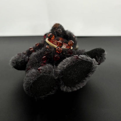 PRADA Key Ring Keychain Bag Charm Bear NERO Black Authentic