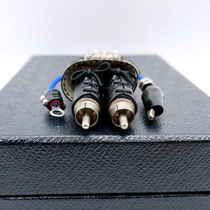 PRADA Key Ring Keychain Bag Charm Nancy Robot White Authentic