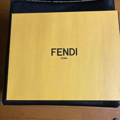 FENDI Short Boots Shoes EU 36 US 6 Leather Beige Authentic