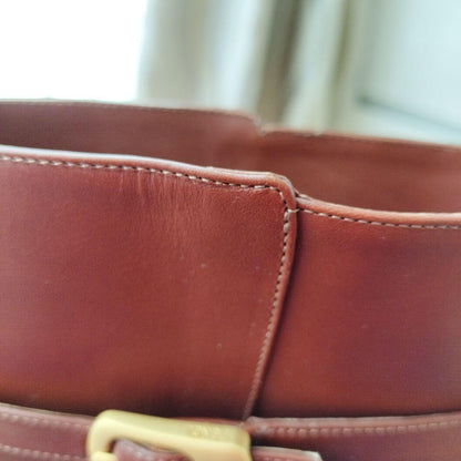 FENDI Long Boots Shoes EU 35.5 US 5.5 Brown Authentic