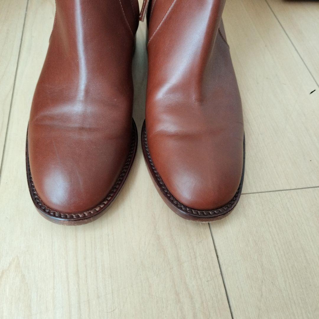 FENDI Long Boots Shoes EU 35.5 US 5.5 Brown Authentic